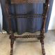 Art nouveau mahogany table with cut-out top
