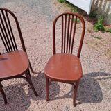 5 bistro chairs and 1 stool