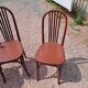 5 bistro chairs and 1 stool