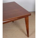 Rectangular extendable dining table from the 1950s.
