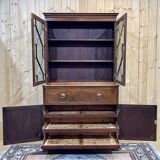 Nineteenth-century English mahogany scriban