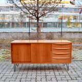 German Mid-Century Walnut Sideboard from A.M.T.