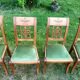 6 lounge chairs old Louis XVI Directoire style