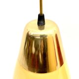 red and yellow murano glass pendants