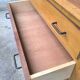 1960 compass foot chest of drawers