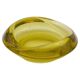 Bright Yellow Murano Sculptural Bowl , perfect to decorate your coffee tables !