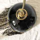 Vintage opaline and pearl pendant light