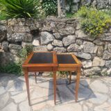 Suite of 2 Empire style nesting tables