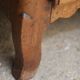 Magnificent 18th-century chest of drawers in solid walnut.