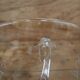 Lovely 1950s glass pitcher with gold gilding and patterns