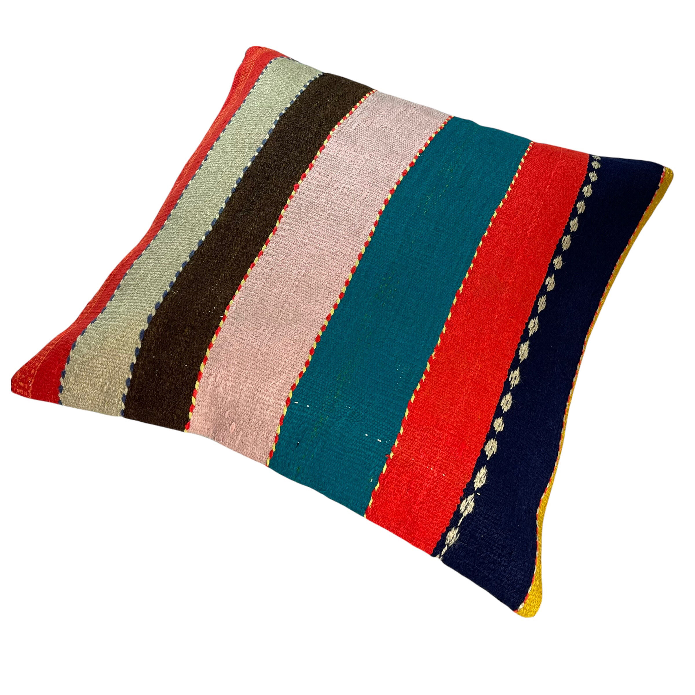 Housse de coussin Kilim vintage, 60 x 60 cm
