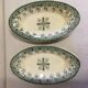 Old raviers, small dishes oval armer
