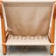 Fauteuil sculptural en chêne