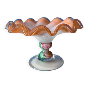 coupe en verre  murano