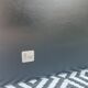 Vintage black leather sofa, 2 seater, Nicoletti Salotti
