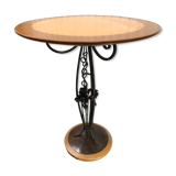 Art deco style pedestal table