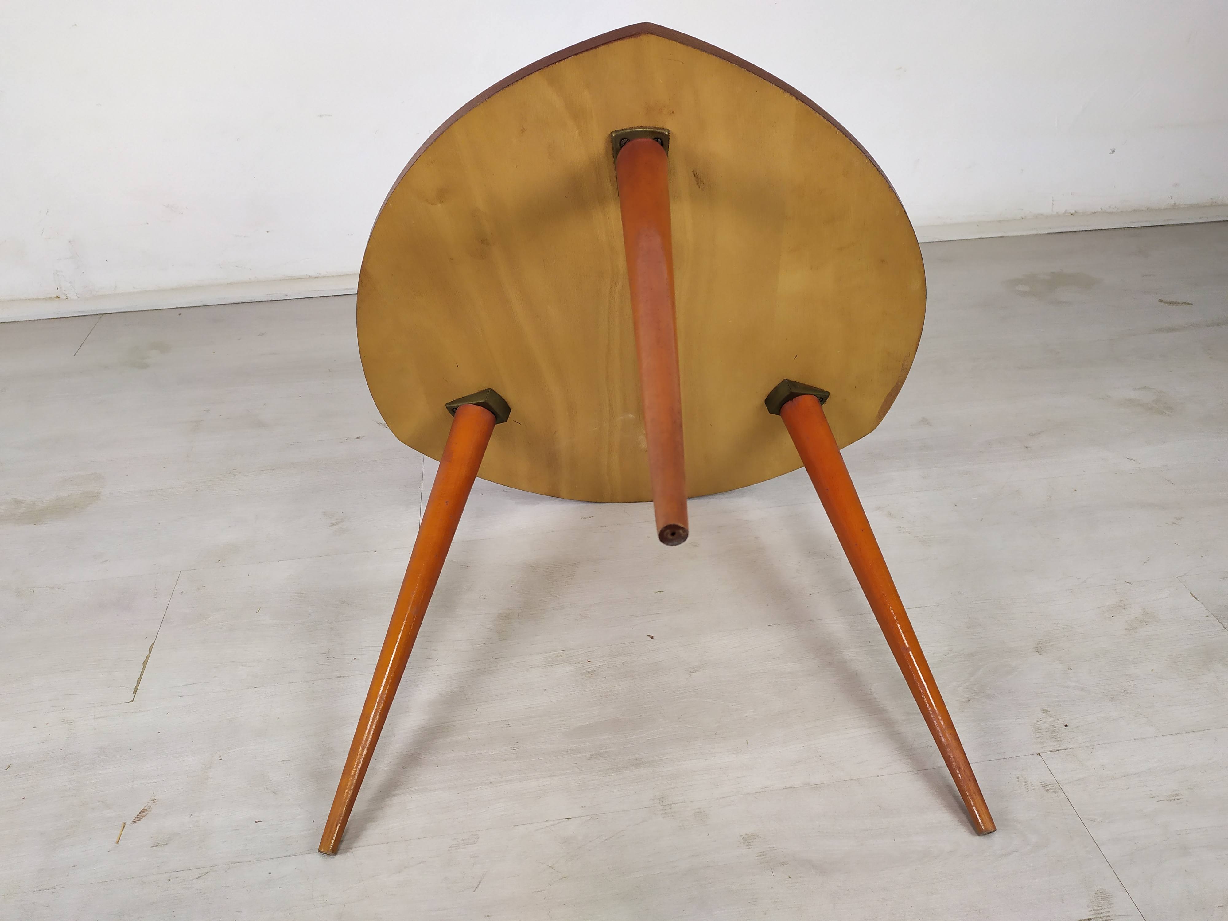 Vintage tripod coffee table