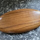 Plat de service en bois compartimenté