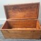 Large antique wooden box
