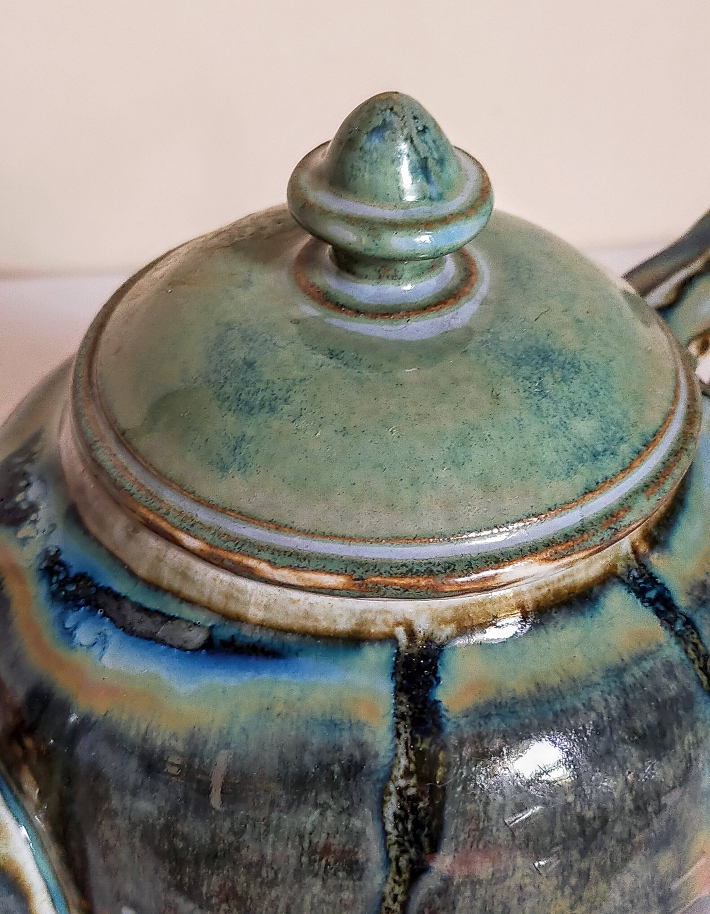 Vintage fine ceramic teapot