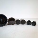 Collection of 6 Ceramic Vases and a Upsala Ekeby Nevada Tray 1962