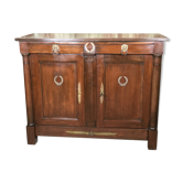Empire style buffet in mahogany stained mahogany