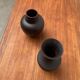 Vintage German vase in ceramic Wormser Terra-Sigillata, set of 2