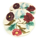 Series 2 flower barbotine plates