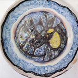 Ceramic catchall, abstract, Xavier Krebs, Kéraluc