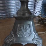Antique tin lamp