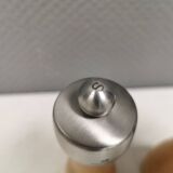 Salt and pepper set with Peugeot grinder.