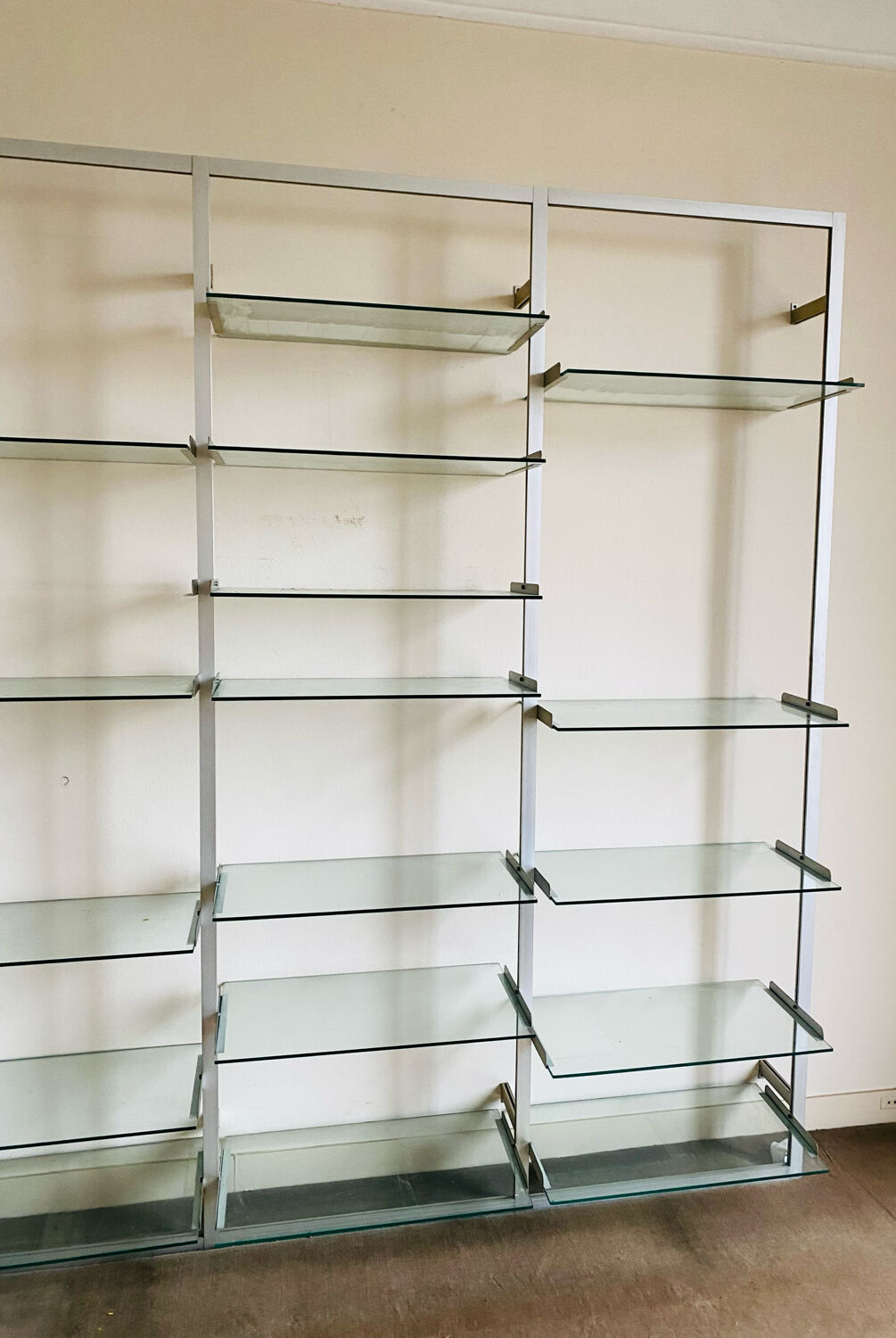 Wall-mounted bookcase circa 70
