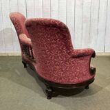 19th century English mahogany bench