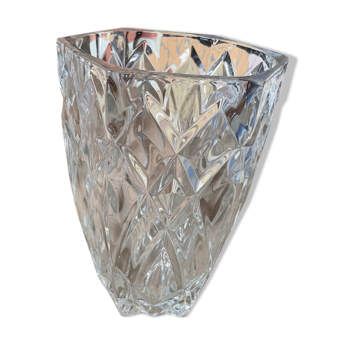 Glass vase Made In France