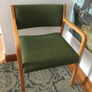 Curved wooden chairs by Wilhelm Ritz for Wilkhahn 1960/1970 - Set of 2