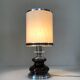Vintage brown ceramic lamp 70
