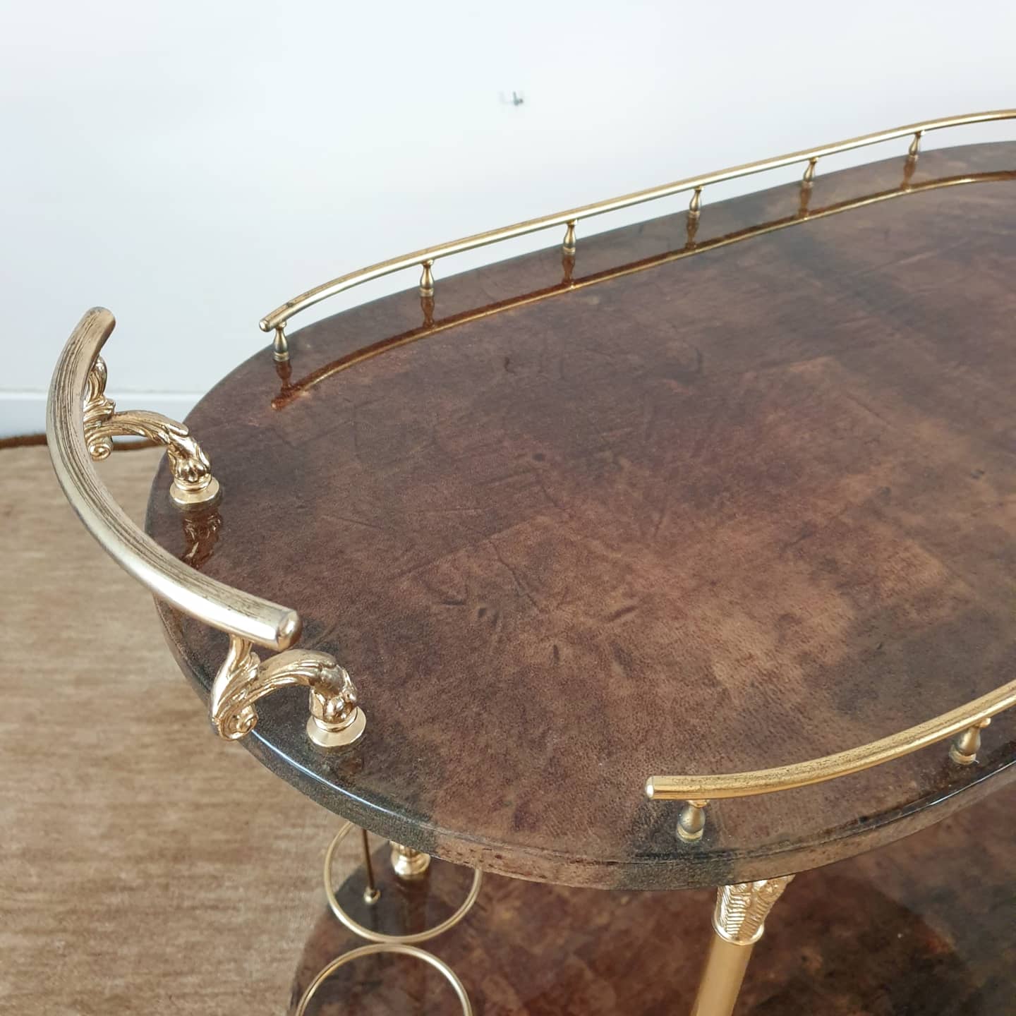 Serving trolley Aldo Tura