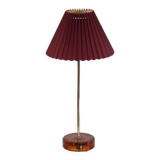 Brass and glass lamp by Falkenberg 1970