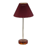 Brass and glass lamp by Falkenberg 1970