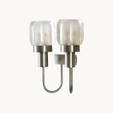 A pair of wall lights, Gaetano Missaglia, Italy 1960s.