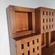 Buffet Plato en bois de noyer massif par Ferdinando Meccani, 1969
