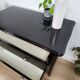 Black chest of drawers