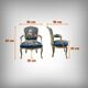 Fauteuil cabriolet, style Louis XV – fin XIXe