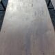 Farm table nineteenth century feet spindles 251cm and its 2 benches