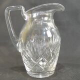St. Louis crystal water pitcher signed