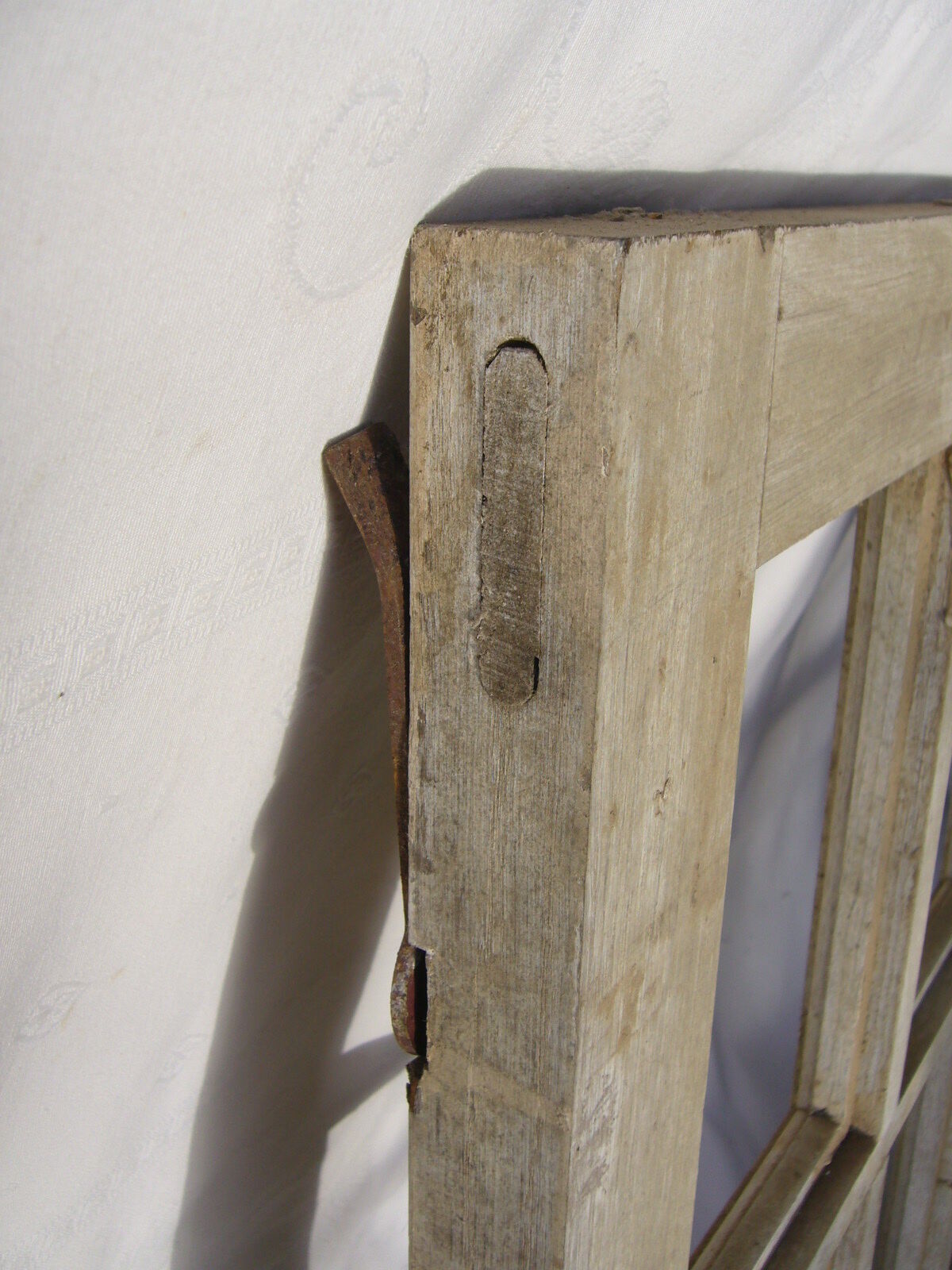 Old rectangular wooden window