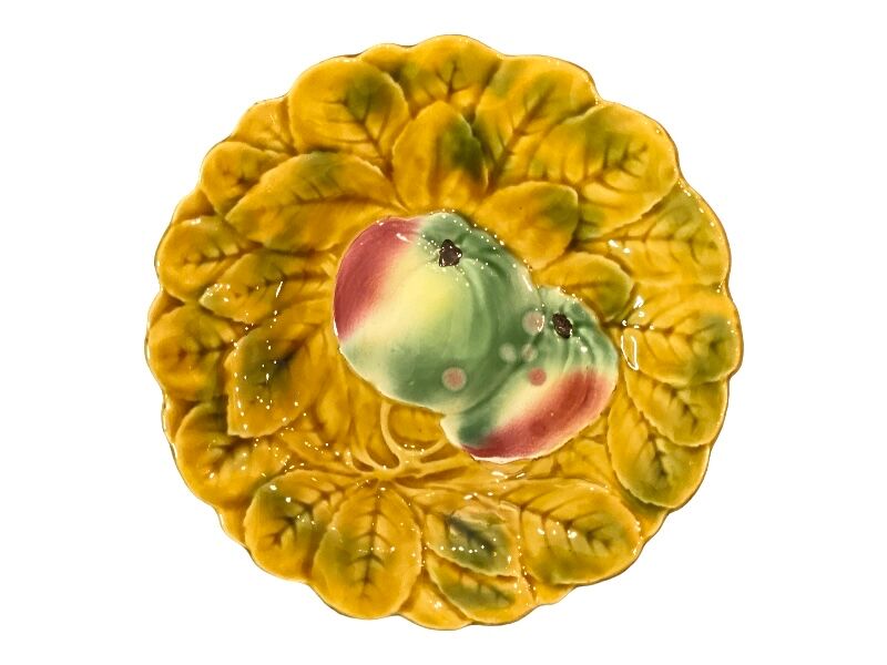 6 dessert plates + Sarreguemines slurry dish