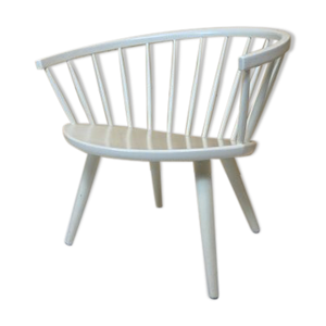 Chaise Arka blanche scandinave