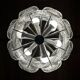 Vintage crystal chandelier Dandelion, Italy, 1960s