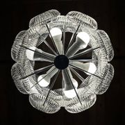 Vintage crystal chandelier Dandelion, Italy, 1960s
